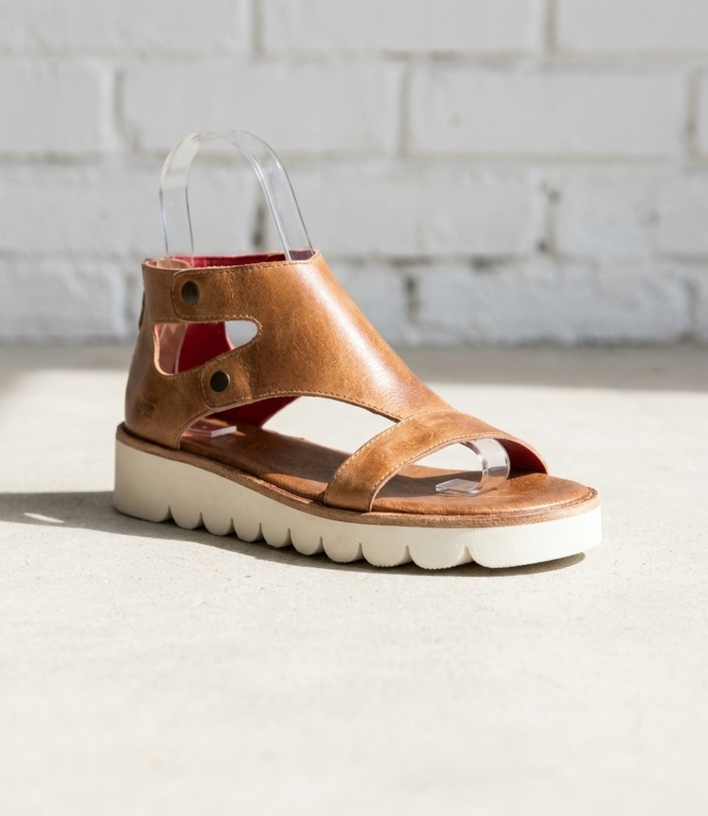 NEW BEDSTU women's soni ii sandal in tan rustic